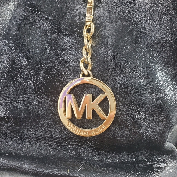 MICHAEL Michael Kors Black Leather Jet Set Chain Straps Tote - Picture 6 of 14